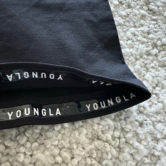 Men's YoungLA ,  #302 SuperVillain Stringer, XL, NWT, Black - Picture 5 of 6